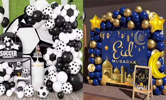 Balonske verige lahko prilagodimo