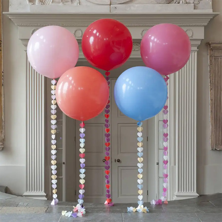 36-palčni balon iz lateksa