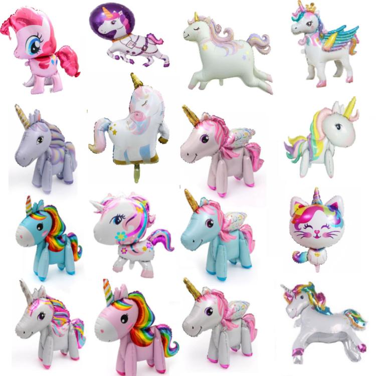 Baloni iz folije 3D Unicorn