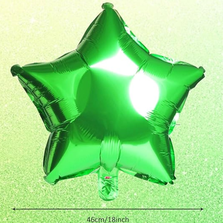 Balon Green Star