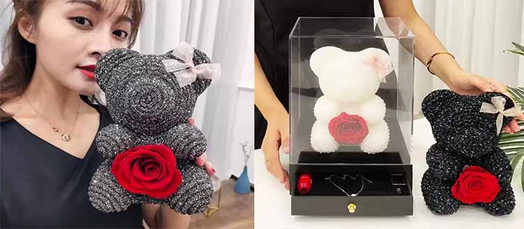 Diamond Rose Bears