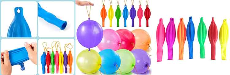color of elastic balloon