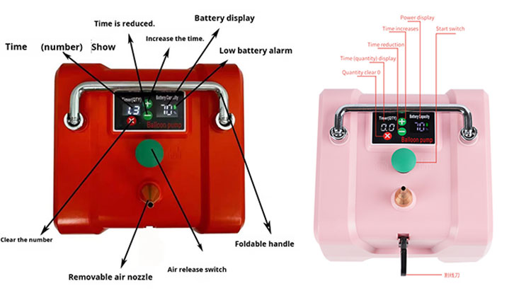 CD 616 Electric Balloon Inflator China