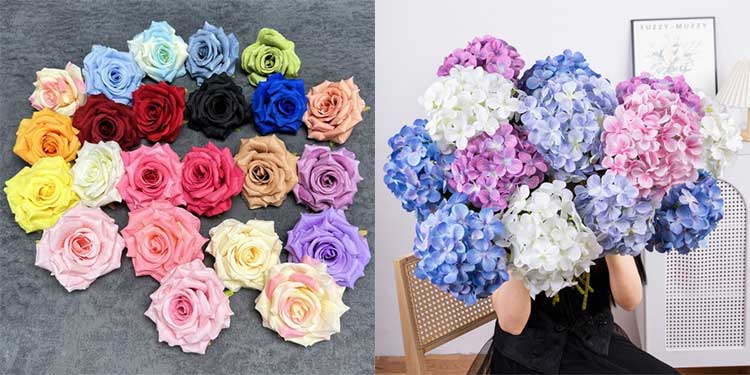 artificial flowers