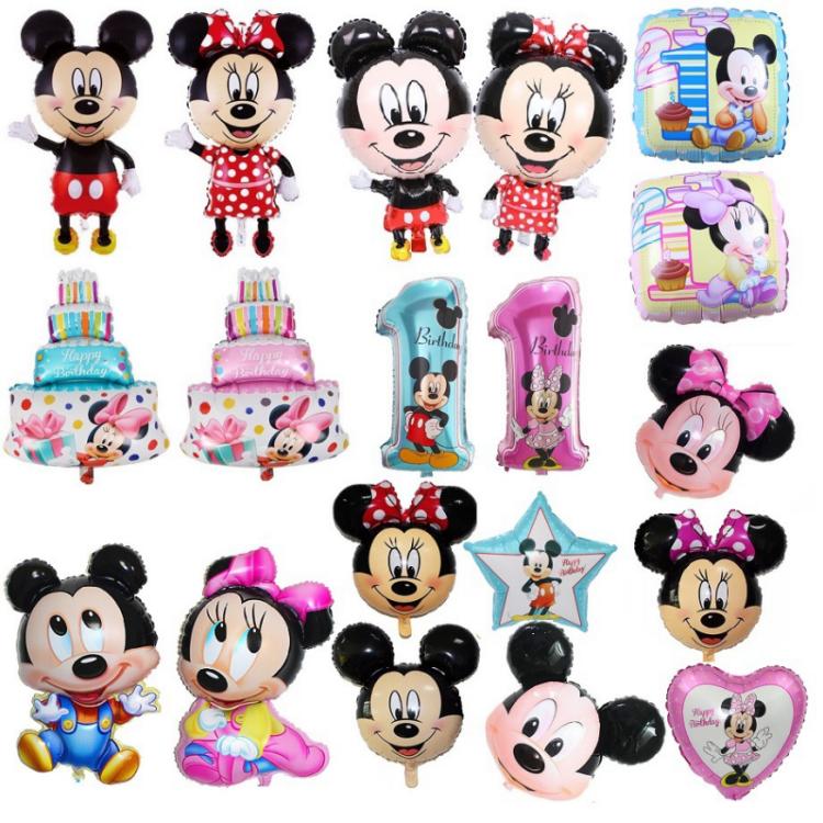 Baloni iz folije na temo Mickey Minnie