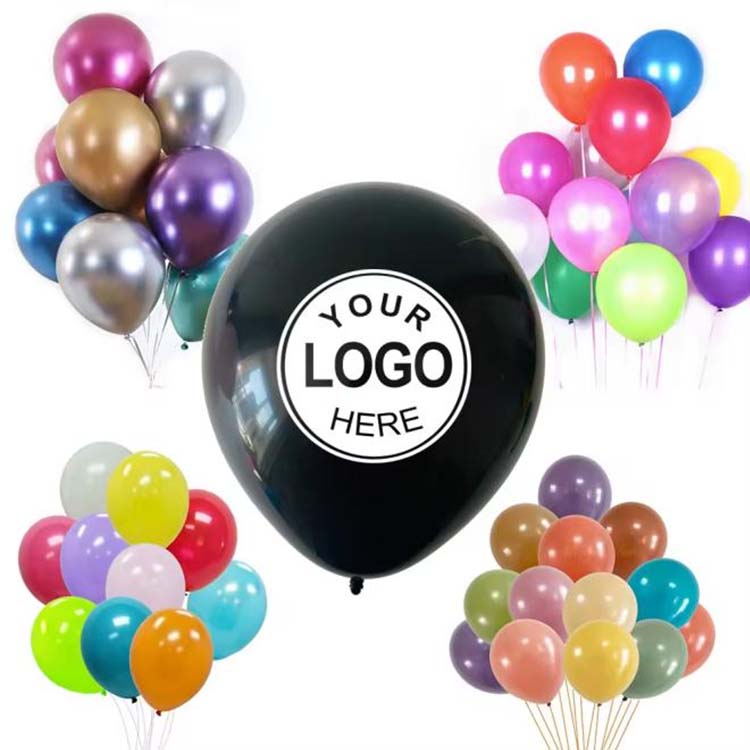 Natisnjen balon iz lateksa