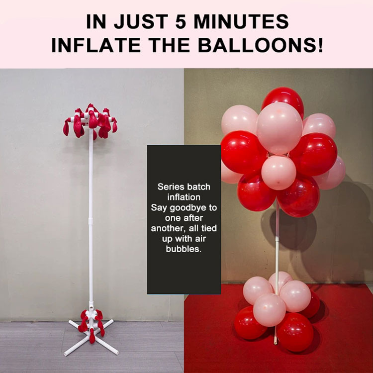Majhen steber samonapihljivega balonskega loka