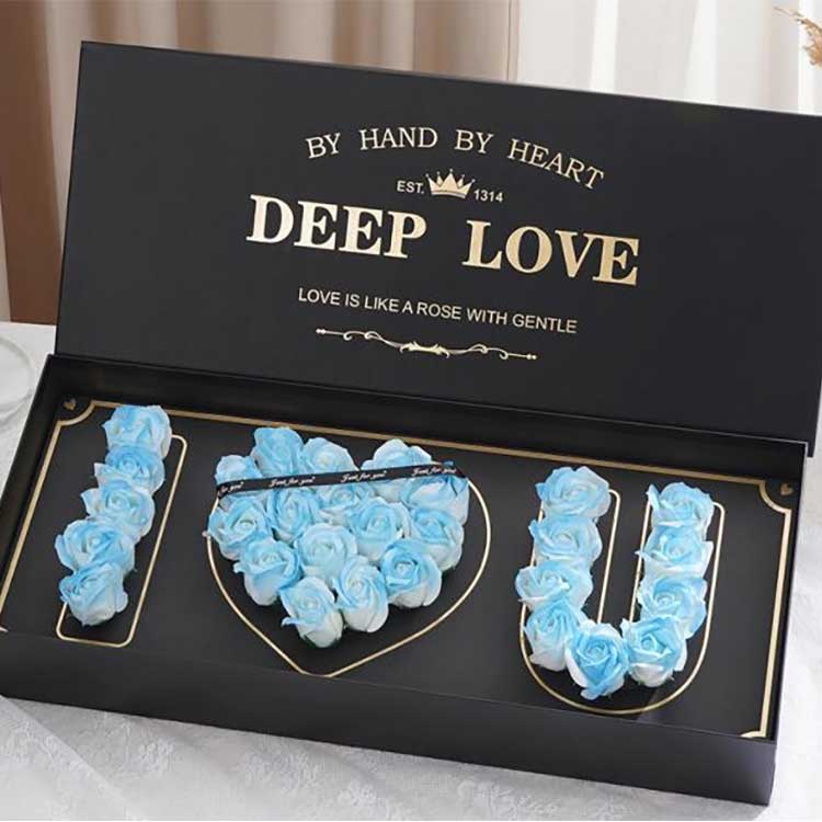 Škatla za rože Soap Rose Heads