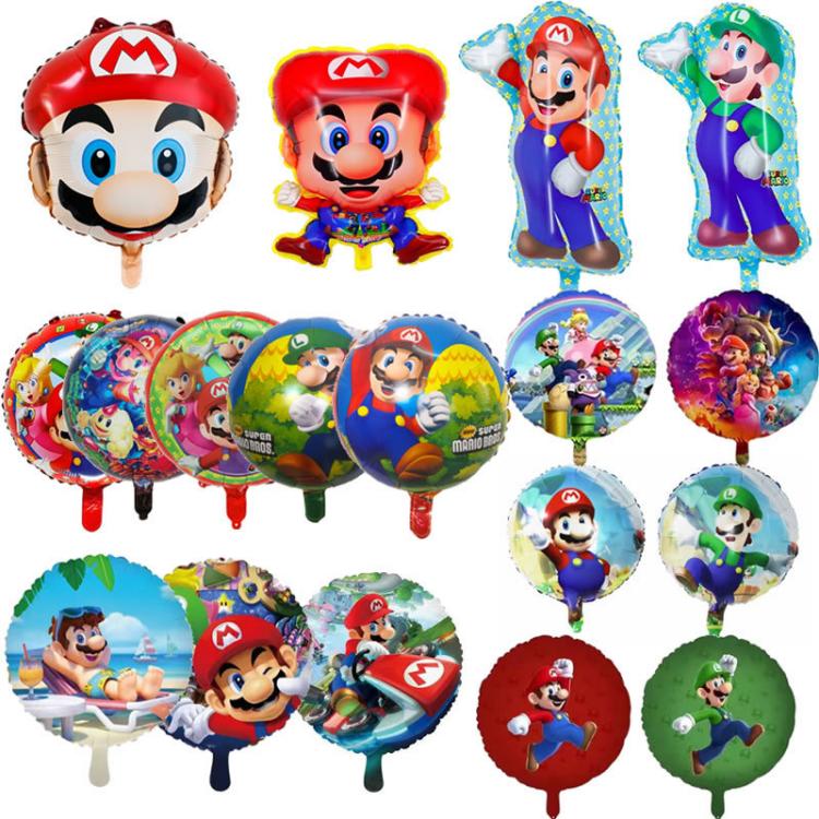Balon iz folije na temo Super Mario